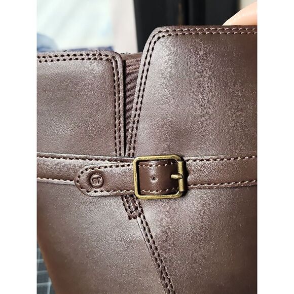 Stride Rite Kids Size 5M Big kid‎ BROWN Glitter Josephine Boots youth girl - Picture 13 of 16